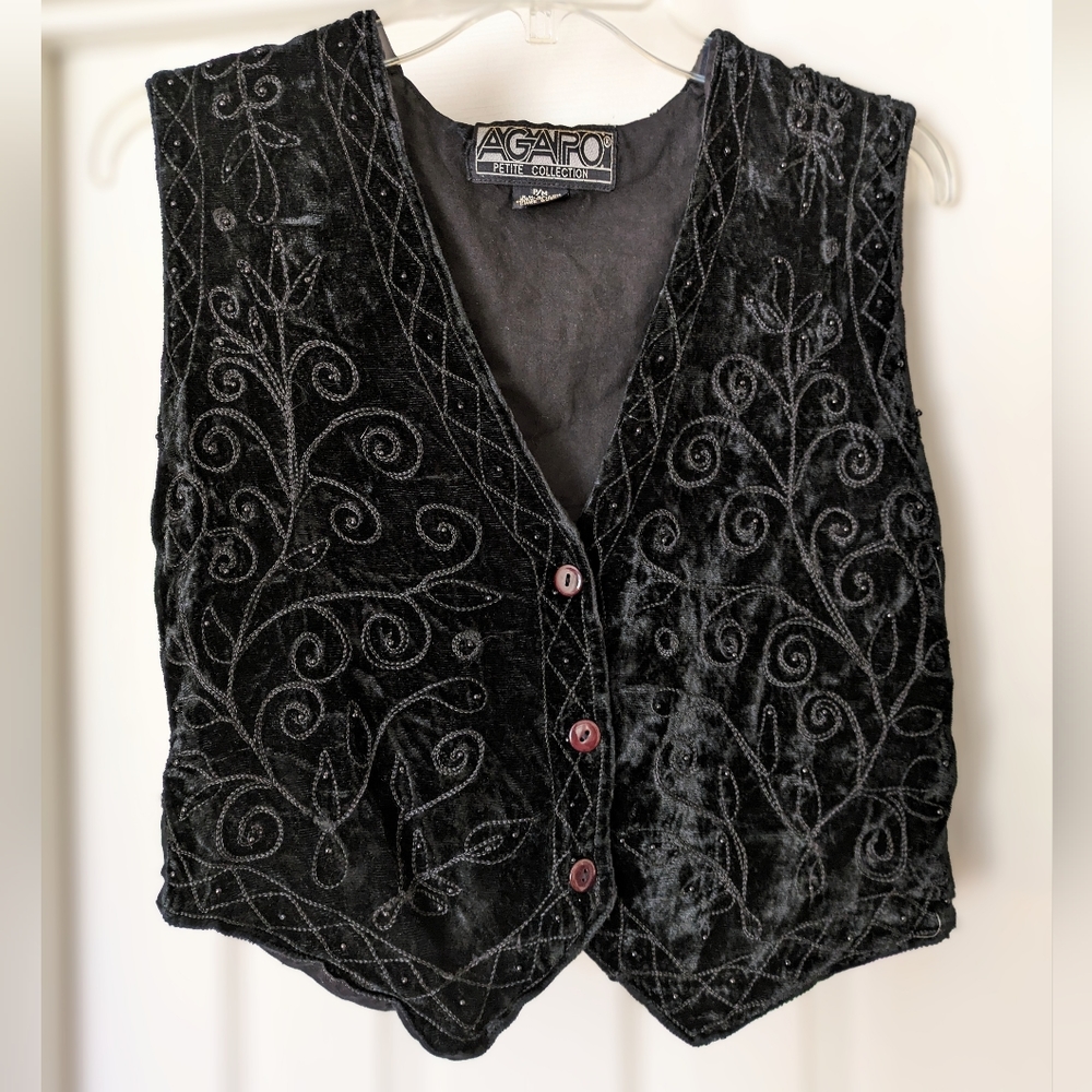 90s black vest